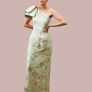 Frascara 4440 Spring 2023 Jacquard Column‎ Fitted Evening Dress Couture Wedding